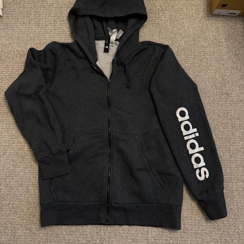 Adidas full zip sweatshirt